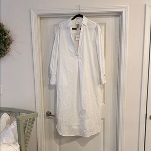 Free People NWT white caftan